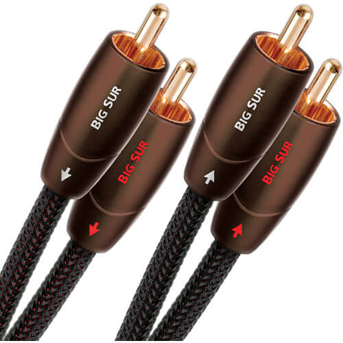 Audioquest bigsur01r, cable de interconexion analoga rca - rca